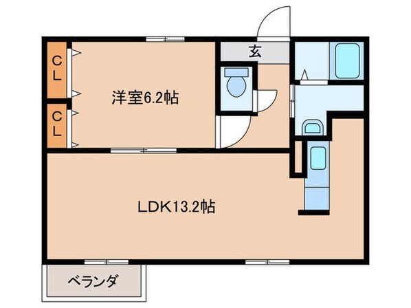 ネムノキの物件間取画像